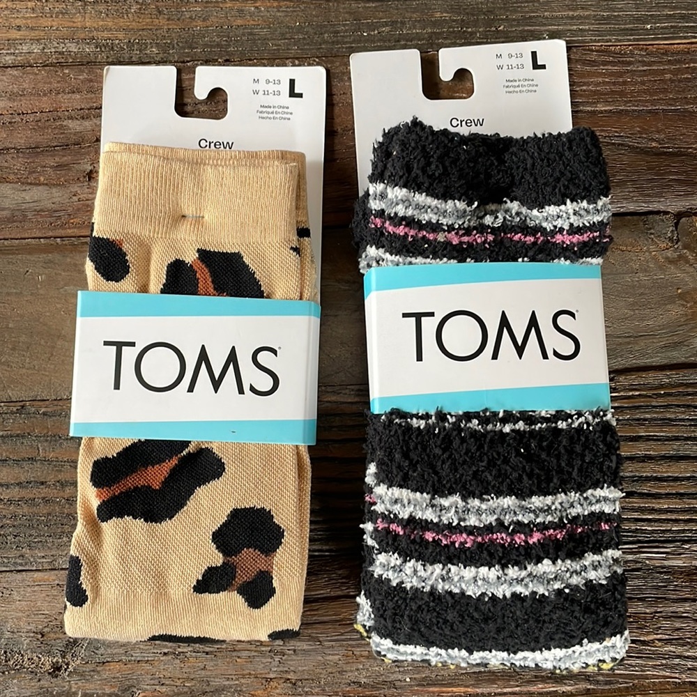 TOMS sock bundle NWT